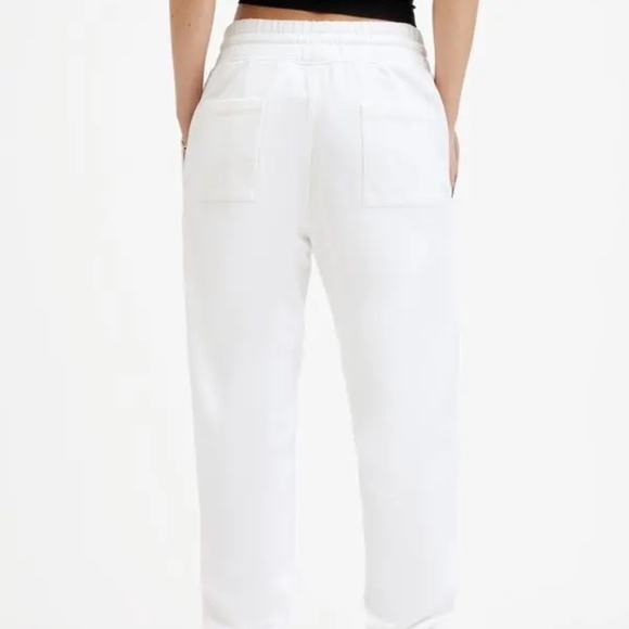 ALLSAINTS Caliwater Relaxed Fit Sweatpants - Optic White Small MSRP $169 - Picture 9 of 13